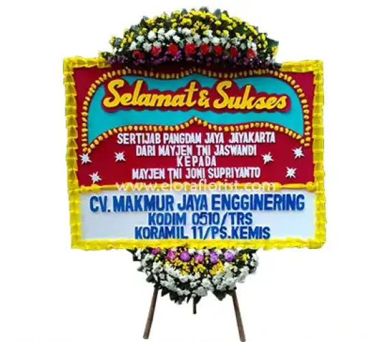 Karangan Bunga punggawan